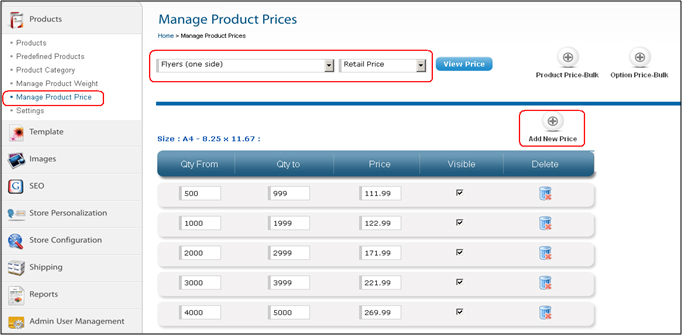 Product Price Managemen