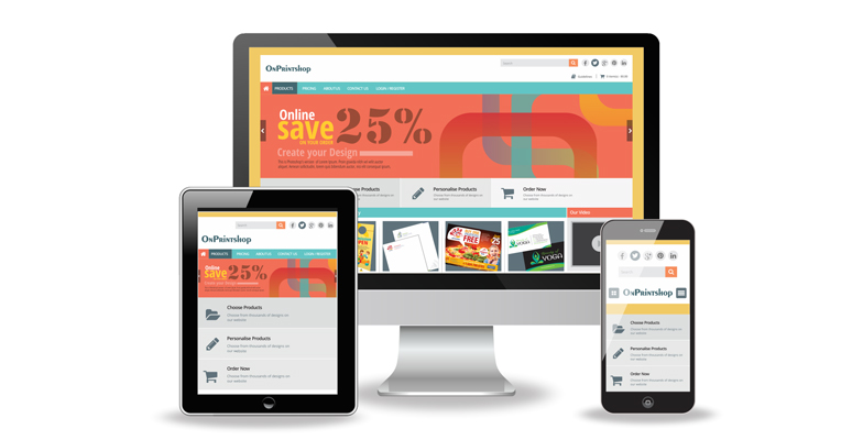 Mobile Responsive Retail Storefront