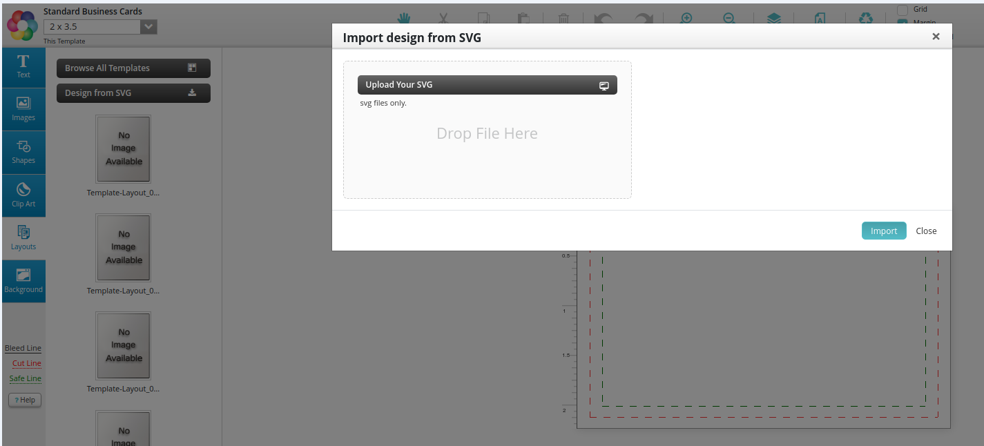 SVG Templates converted
