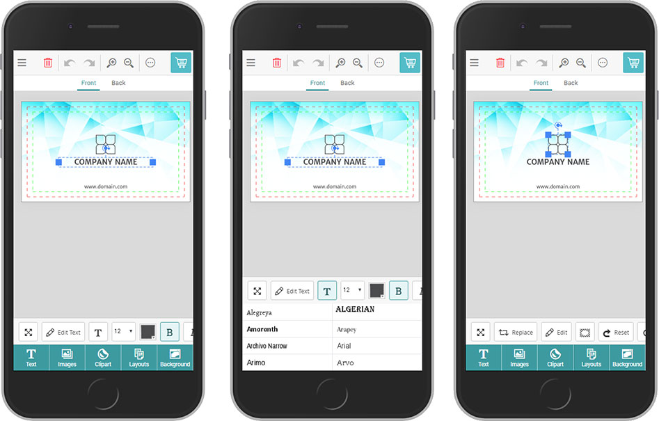 Mobile Studio UI