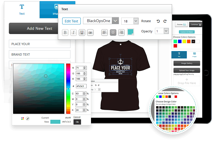 Print Builder Screen