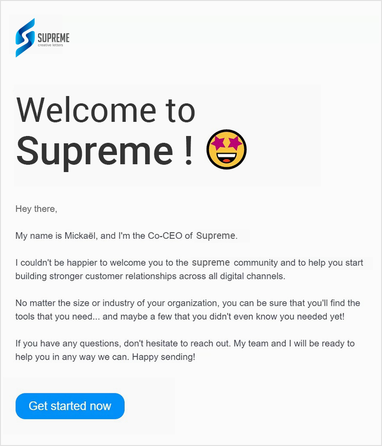welcome-email