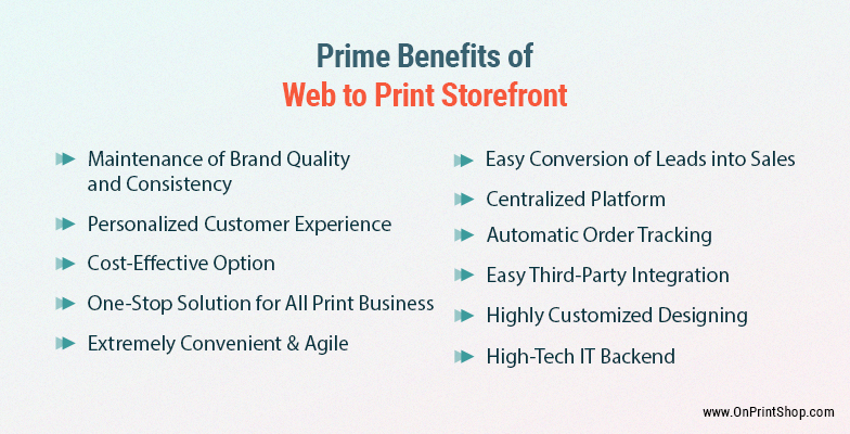 Benefits of Web to Print Storefront