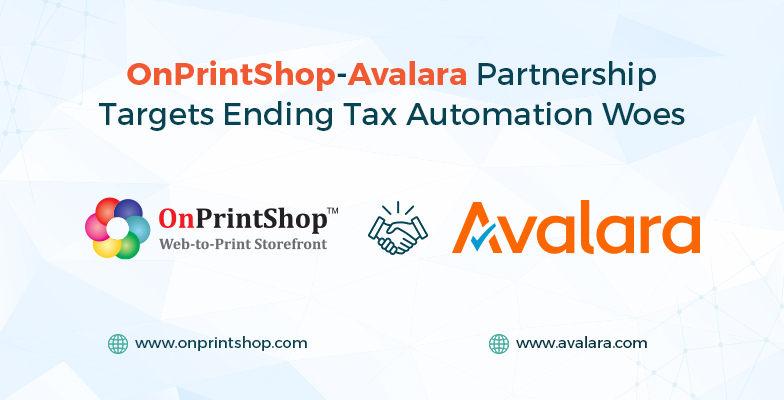 OnPrintShop Partners with Avalara