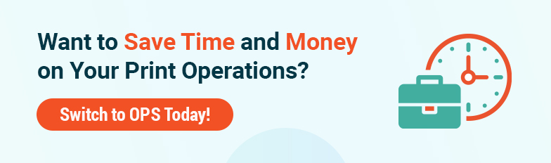 Save Money in Print Operations
