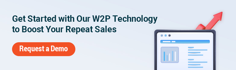 Get Started with Our W2P Technology to Boost Your Repeat Sales